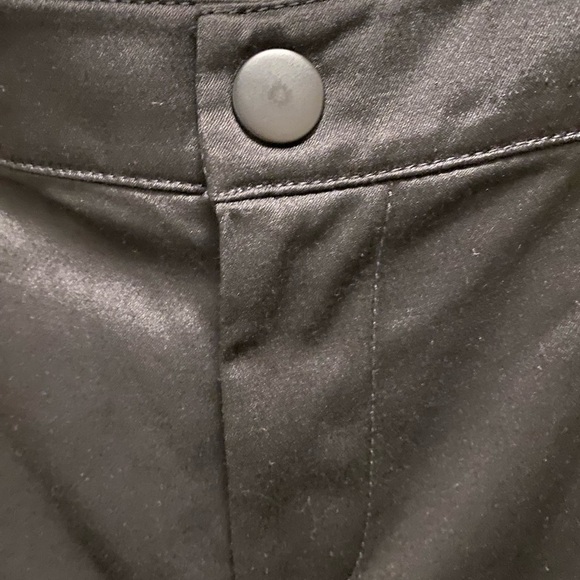 Anna Sui X INC Wide Leg Satin Black Western Style Pants Size 8 - Picture 5 of 9